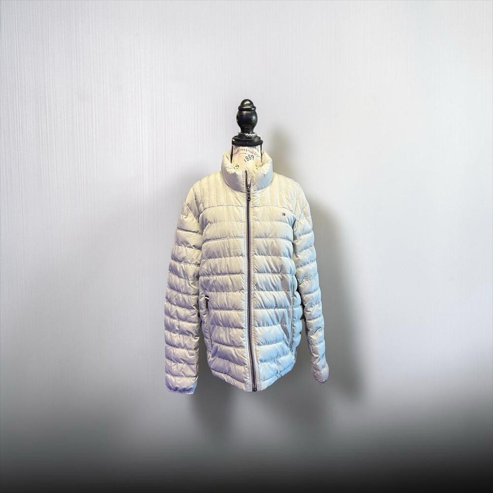 Tommy Hilfiger Men's Ultra Loft Packable Puffer Jacket Gray Size M